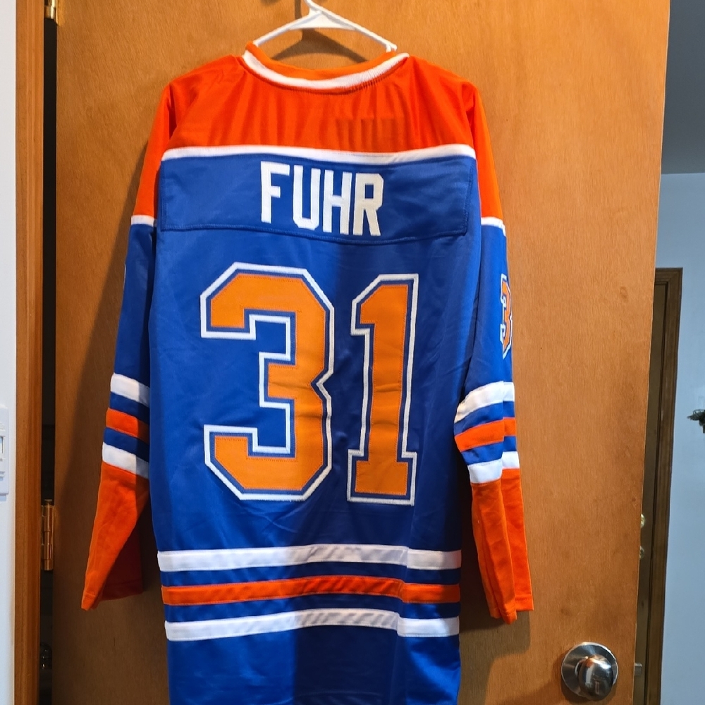 Edmonton Oilers Grant Fuhr 5 X Stanley Cup Champion,& H.O.F.er